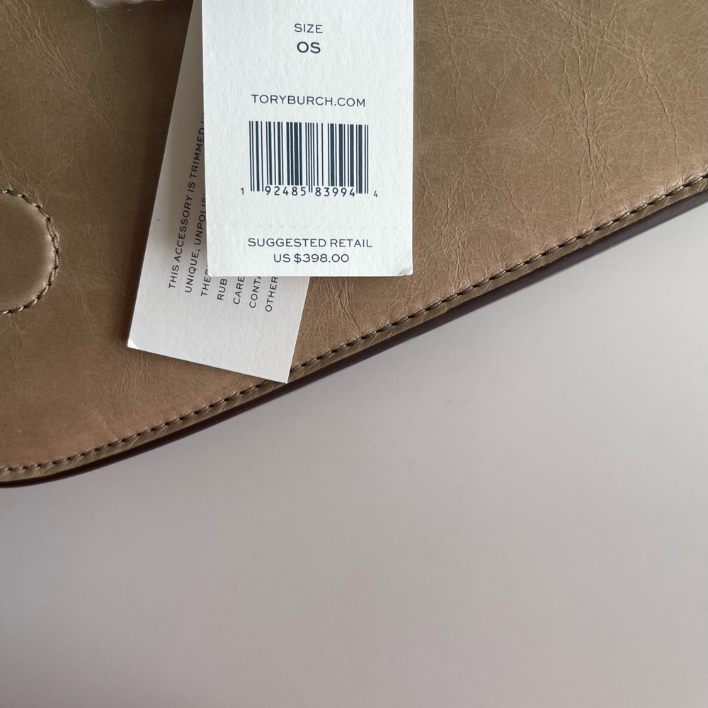 Tory Burch Miller Glazed Leather Clutch - Picture 8 of 16